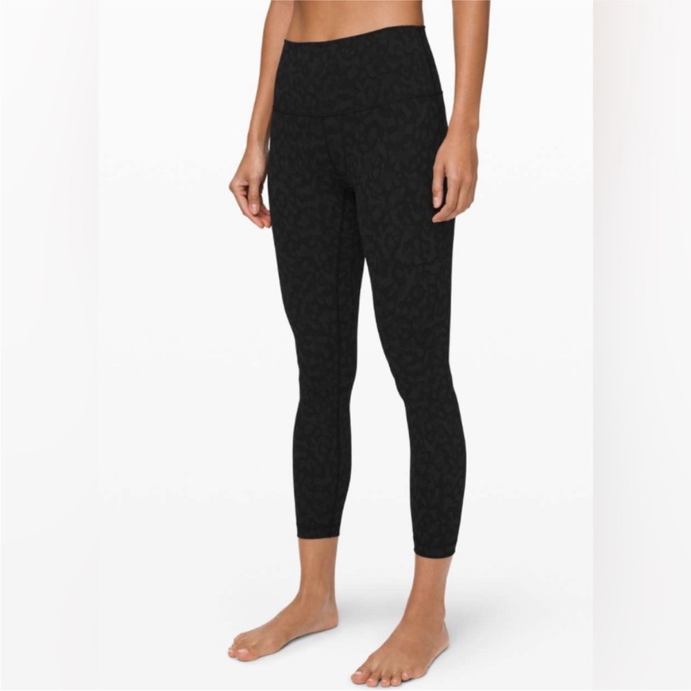 Lululemon align pant II 25” in Formation Camo Deep Coal Multi